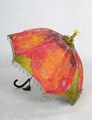 Raindrops on My Hibiscus - Janet Fogg